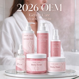 Set de Productos de Cuidado Íntimo de Marca Privada: Gel de Afeitado, Bruma, Aceite, Exfoliante, Mascarilla, Kit de Suero con Niacinamida, Empaque Personalizado OEM - Product Image 1
