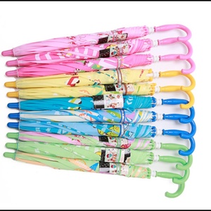 Proveedor de Paraguas Manuales Resistentes al Agua de Color Rosa Baratos con Mango Recto de 79 cm de Diámetro para Niños Pequeños - Product Image 4