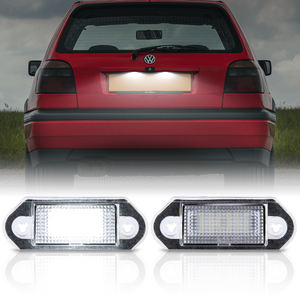 Lampe de plaque d'immatriculation à LED pour VW Golf 3 Variant 1993-1999 Verno/Jetta 3 1992-1998, Pack de 2 - Product Image 1
