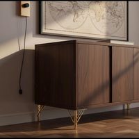 Möbelbeine in Gold-Dreiecksform, 4 Stück, Robuste Metalltischbeine für Sofa, Kommode und Schrank