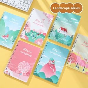 8 Productos Mejor Calificados, Cuaderno de Anime con Espiral y Tapa Dura A5, Cuadernos Escolares para Estudiantes - Product Image 3