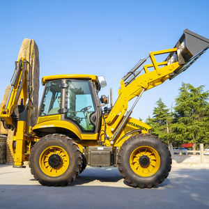 <span class=keywords><strong>Mini</strong></span> cargador aprobado por la EPA Hengwang, retroexcavadora, motor Yanmar, cargador de ruedas hidráulico, Unidad 4x4, Cubo de 1,2 m, momento de carga alta - Product Image 5