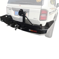 Pare-chocs arrière en acier JP16 avec support de roue de secours et support de réservoir de carburant pour Land Cruiser LC250 Prado 2024+