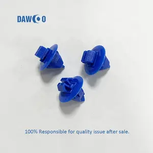 Blue Nylon Moulding Bumper Rivet Door Panel Trim Clip Auto Fasteners And Clips Plastic Retainer Clips For Cars