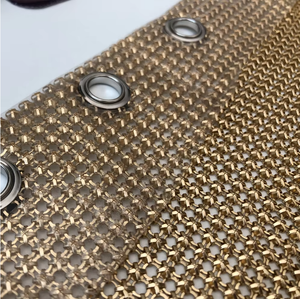 Iridescent Flexible Aluminum <b>Sequin</b> Mesh Fabric Shiny Mirror Metallic Chainmail Mesh Curtain For Wedding Backdrop Stage Dress - Product Image 5