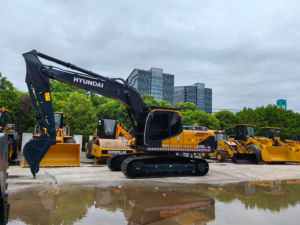 Excavadora Hyundai R220LC-9S de Uso Pesado, Motor Cummins, Certificación EPA y CE, 22T, Máquina para Movimiento de Tierras y Minería - Product Image 2