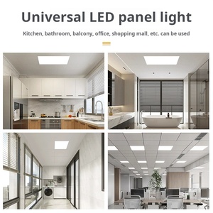 Plafond intégré mince encastré carré intérieur sélectionnable CCT 600*600 <span class=keywords><strong>60x120</strong></span> 30x120 40W luminaire de panneau LED rétro-éclairé de bureau - Product Image 2