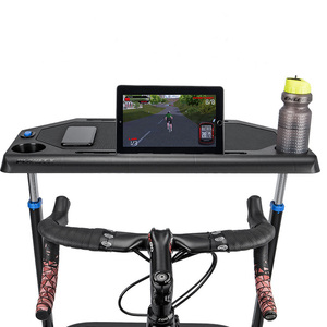 Bureau d'entraîneur de vélo multifonction amovible, bureau réglable en hauteur, pour l'intérieur du cyclisme et sur pied - Product Image 5