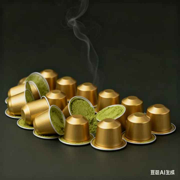 Matcha Factory Tea Capsules Matcha Green Tea Latte Capsule with 100% ...