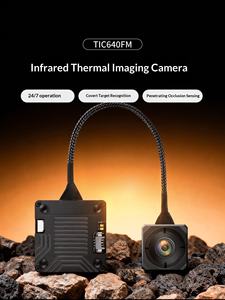 Cámara <span class=keywords><strong>de</strong></span> Imagen Térmica FPV para Drones TIC640FM, Luz Dual, Mercado Nocturno, Accesorios HD - Product Image 6