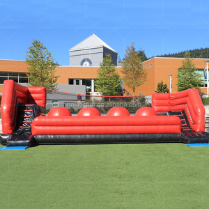 Pista inflable de doble carril para adultos Wipeout Big Baller, usada para circuitos de obstáculos inflables, de Fábrica de Inflables - Product Image 2