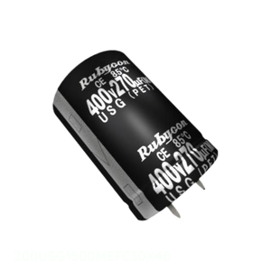 Condensateur à montage traversant 200USG1500MEFC30X40 1500 uF, en aluminium, 20% 200V, SNAP TH - Distributeur agréé - Product Image 1