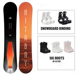 Fabricante profesional de esquí Tabla de nieve con encuadernación y botas Tabla de esquí personalizada - Product Image 4