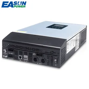 EASUN POWER MAX PV Array Power 220 В 3 кВт солнечный инвертор с батареей для дома, гибридный солнечный инвертор 24 В