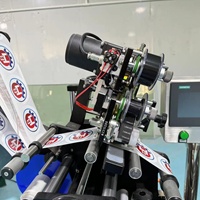 Machine d'étiquetage automatique de surface plane pour cartes, cartons, sacs, pochettes et boîtes, idéale pour l'emballage des produits alimentaires et cosmétiques dans la chaîne d'approvisionnement