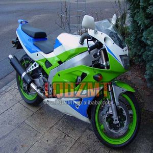 ZXR400 Pour KAWASAKI <span class=keywords><strong>NINJA</strong></span> ZXR-400 ZX-4R ZXR 400 91 92 93 94 95 96 33LQ.<span class=keywords><strong>44</strong></span> ZX4R 1991 1992 1993 1994 1995 1996 Vert bleu Carénage - Product Image 1