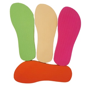 Suelas de chanclas para la producción de sandalias | Suelas de goma/EVA de alta calidad | Antideslizantes, acolchadas | Suministro a granel del fabricante - Product Image 2