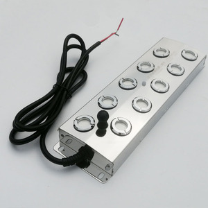 <span class=keywords><strong>Humidificador</strong></span> ultrasónico de placa atomizadora de <span class=keywords><strong>10</strong></span>, 12, 6 y 4 cabezales, alimentado por CA, 10L+, para piscinas, estanques de peces y fuentes de agua. - Product Image 2