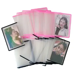 Trading Card Sleeves Hard Plastic 3" x 4" Clear Sleeves for Collectible Cards Protector