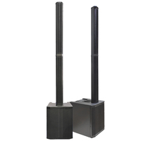 Sistema de Altavoces de Arreglo Lineal Activo Portátil de Sonido Profesional para Escenario de DJ, Patentado, de 3200 W, Accuracy Pro Audio AC39D3