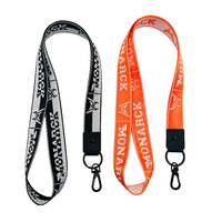 BSBH – Lanières courtes en polyester tressé personnalisées avec logo imprimé, vente en gros populaire