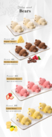 Gâteau Fulansweet congelé de haute qualité, livraison rapide, prix compétitif, aliments verts populaires