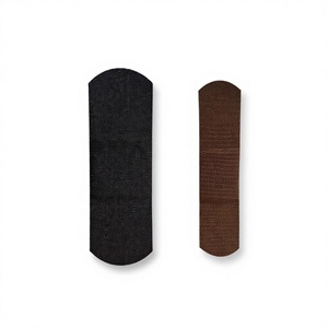 Pansement médical <span class=keywords><strong>noir</strong></span> respirant avec fixation en tissu élastique pour soins des plaies - Product Image 2