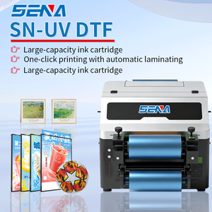 Impresora UV Plana A3 DTF <span class=keywords><strong>Epson</strong></span> TX800 de 6 Colores CMYKW con Plataforma de Succión al Vacío y Máquina de Laminación con un Clic - Product Image 1