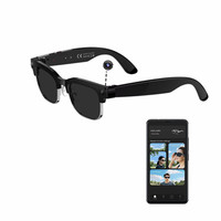 Nouvelles lunettes intelligentes W630 pour l'extérieur avec caméra, ChatGPT, enregistrement photo et vidéo, musique, appels et traduction IA en temps réel