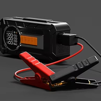 Démarreur de voiture portable multifonction, éclairage LED pour camion et moto, écran numérique, courant de crête 1000A, charge USB-C 45W