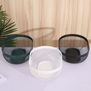 Panier de rangement ovale en maille écologique et durable pour fruits, idéal pour la maison, gain de place, pour bureau - Vente chaude - Product Image 4
