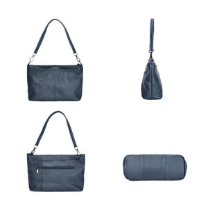 Nouveau Sac à Bandoulière Tendance en Cuir de Vachette Pleine Fleur, Sac Croisé en Cuir Véritable, Sac Cosmétique et de Transport pour Femme - Product Image 3