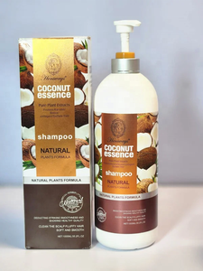 Ensemble de soins capillaires au shampooing naturel Heniways, <span class=keywords><strong>essence</strong></span> pure biologique, kératine, huile de noix de <span class=keywords><strong>coco</strong></span>, shampooing et revitalisant - Product Image 3