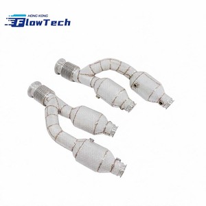 Ensemble de tuyaux d'échappement en acier inoxydable T304/T309 pour Lamborghini Revuelto 6.5L V12 LB744 avec bouclier thermique - Product Image 6