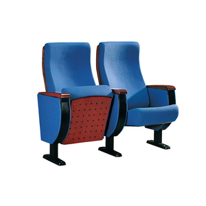 Lecture <b>Hall</b> <b>Seat</b> with Internal Table Plush Cushion Auditorium Seating Chair - Product Image 1
