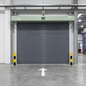 <span class=keywords><strong>Puertas</strong></span> Metálicas Enrollables Nuevas, Resistentes a Huracanes, Puerta Enrollable <span class=keywords><strong>de</strong></span> Acero para Garaje, Puerta Enrollable Exterior para Almacén, Precios <span class=keywords><strong>de</strong></span> Fábrica - Product Image 1