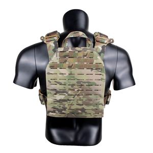 Gilet portante con Design leggero borsa tattica da caccia in gesso tattico con taglio Laser ingranaggio portatile Molle MC Camo - Product Image 4