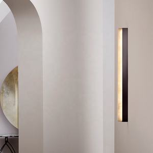 Espejo de <span class=keywords><strong>la</strong></span> pared de <span class=keywords><strong>la</strong></span> lámpara de metal | Mármol <span class=keywords><strong>biblioteca</strong></span> lámpara LED de cuerpo de cobre los elementos clave de <span class=keywords><strong>la</strong></span> Sala moderno ático - Product Image 5