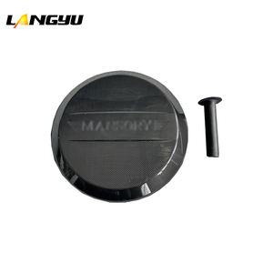 Piezas exteriores de coche MSY Design <span class=keywords><strong>G63</strong></span> G350 G500 G550 cubierta de repuesto de fibra de carbono seca para mercedes-benz Clase G W464 cubierta de neumático - Product Image 2