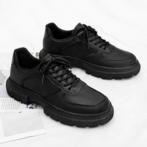 Sepatu kulit pria, sepatu kasual pria trendi, sepatu kulit nyaman, modis, kualitas tinggi, anti selip, dan tahan aus - Product Image 4