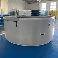Premium Drop-Stitch Aufblasbarer Swimmingpool Langlebiger Tragbarer Gartenpool für Familienspaß im Freien und Kinderspaß