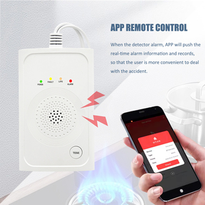 2026 Factory Wholesale Household Wifi Gas Detector Natural Sensor Tuya Smart Home Security System EN50194 Certified JKD-838W Tuy - Product Image 5