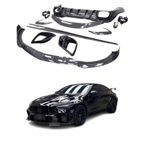 Runde s'adapte parfaitement à la <span class=keywords><strong>Mercedes</strong></span> <span class=keywords><strong>AMG</strong></span> <span class=keywords><strong>GT</strong></span> <span class=keywords><strong>63</strong></span>, kit carrosserie en fibre de carbone de haute qualité, pare-chocs de voiture, amélioré et modifié, Babos RT900 - Product Image 1