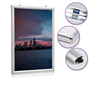 Nhà Hàng Khung Nhôm Ngoài Trời Từ Slim LED Chiếu Sáng Menu Dấu Hiệu Hộp Đèn Led Bảng Menu - Product Image 1