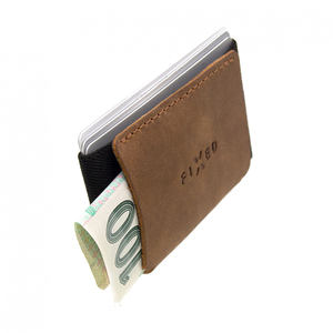 Billetera de cuero PU con correa elástica para hombre, tarjetero personalizado de alta calidad, novedad, <span class=keywords><strong>2022</strong></span> - Product Image 4