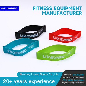 Tùy Chỉnh Chất Liệu Cao Su Kháng Vòng Ban Nhạc Phụ Kiện Tập Thể Dục Cho Đào Tạo Các Bài Tập In Dày Loại Vòng Lặp - Product Image 5