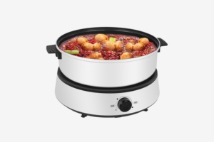 Nhà cung cấp nhôm multicooker Nồi hấp điện với sưởi ấm tự động và điều khiển số chafing món ăn cooktops - Product Image 6