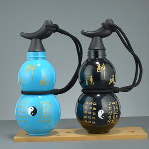 Bouteille gourde réutilisable rétro de 750 ml avec sangle, motif Roi Singe Wukong, vente en gros - Product Image 5