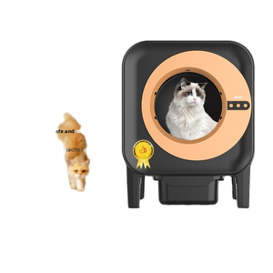 Grand bac à <span class=keywords><strong>litière</strong></span> électrique automatique pour chat autonettoyant intelligent avec pelle pour <span class=keywords><strong>Amazon</strong></span> Nouvelle toilette pour chat en plastique Poids 10kg - Product Image 1