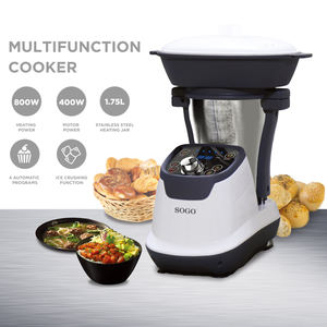 Licuadora de calefacción para hacer sopa, vaporera para alimentos, olla arrocera interior, potente mezclador de soporte, cocina multifunción inteligente, termo <span class=keywords><strong>Chef</strong></span>, 1200W - Product Image 3